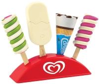 Walls Toy Play Ice Cream Stand And 4 Ice Creams