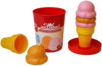 Walls Toy Play Ice Cream Tub - Strawberry & Caramel