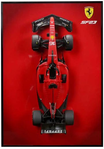 1:10 RC f1 Ferrari Sf - 23 2023 Leclerc Photo Frame Display