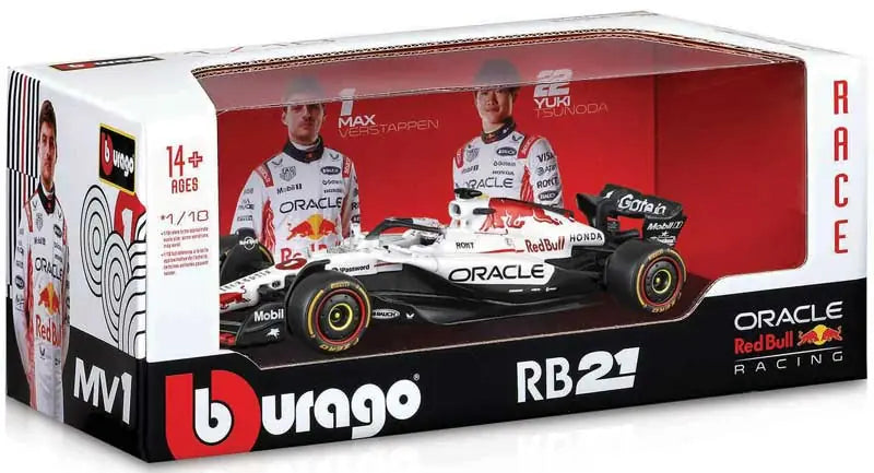 1:18 f1 Red Bull Racing rb21 2025 Verstappen With Helmet Jap