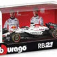 1:18 f1 Red Bull Racing rb21 2025 Verstappen With Helmet Jap