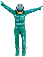 1:24 f1 Aston Martin amr25 With Driver Figure Alonso