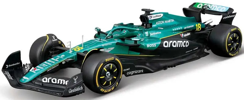 1:24 f1 Aston Martin amr25 With Driver Figure Stroll