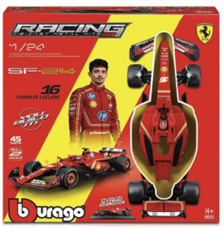 1:24 f1 Ferrari Sf - 25 2025 Model Kit Hamilton Miami Gp