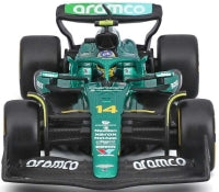 1:43 f1 Aston Martin amr25 2025 Alonso With Helmet