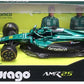 1:43 f1 Aston Martin amr25 2025 Stroll In 12pc Dispenser