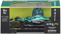 1:43 f1 Aston Martin amr25 2025 Stroll With Helmet