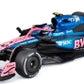 1:43 f1 Bwt Alpine a525 2025 Colapinto With Helmet