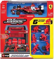 1:43 f1 Ferrari Sf - 25 2025 Pit Pass Diorama Leclerc