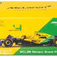 1:43 f1 Mclaren mcl38 2024 With Helmet Norris Senna Livery