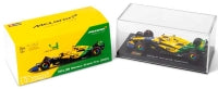 1:43 f1 Mclaren mcl38 2024 With Helmet Norris Senna Livery
