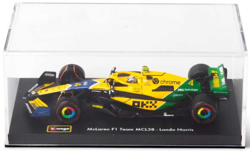1-43-f1-mclaren-mcl38-2024-with-helmet-norris-senna-livery