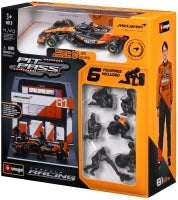 1:43 f1 Mclaren mcl39 2025 Pit Pass Diorama Piastri