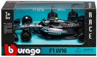 1:43 f1 Mercedes Amg w16 2025 Antonelli In 12pc Dispenser