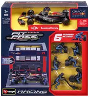 1:43 f1 Red Bull Racing rb20 2024 Pit Pass Diorama Perez
