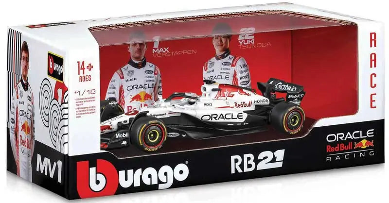 1:43 f1 Red Bull Racing rb21 2025 Tsunoda In 12pc Dispenser