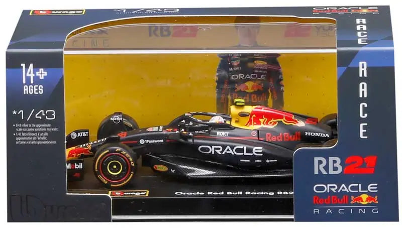 1:43 f1 Red Bull Racing rb21 2025 Tsunoda With Helmet