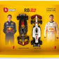 1:43 f1 Red Bull Racing rb21 2025 Verstappen Driver Two Pack