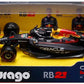 1:43 f1 Red Bull Racing rb21 2025 Verstappen In 12pc Dispens