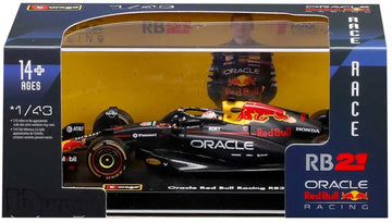 1:43 f1 Red Bull Racing rb21 2025 Verstappen With Helmet