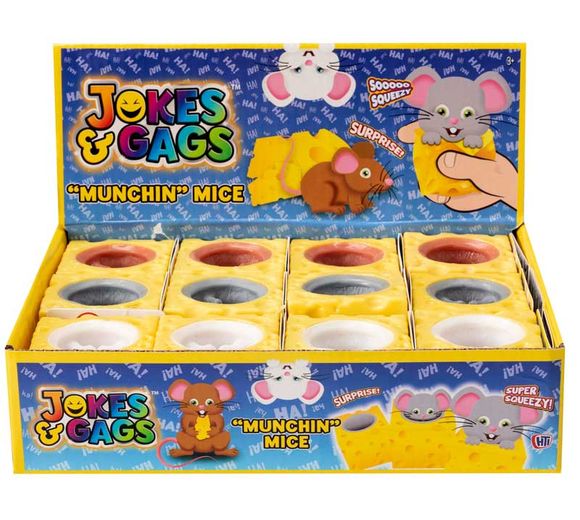 Munchin' Mice - Super Squeezy Surprise Toy (1 Piece) Random Colour