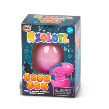 Axolotl Sensory Grow Egg – Squeeze Toy for Special Needs & Autism Support