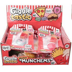 Squishy Munchems Assorted 2-Pack - Cute Food-Inspired Sensory Toys for Kids