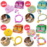 Pick N Pop Bracelets - Love Heart, Happy Smiling, Pretty Flower, Honeybee Fun for Kids