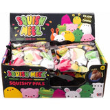 Glow in the Dark Squish Meez Assorted