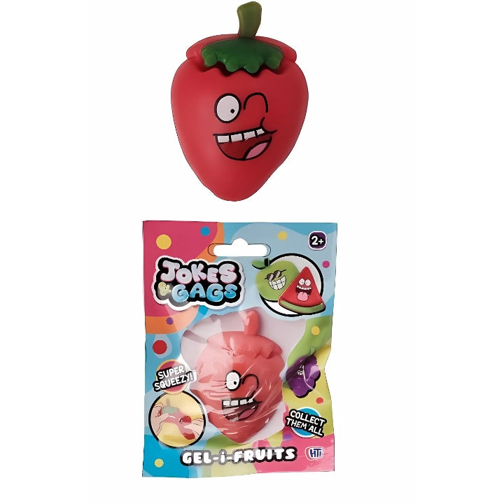 Jokes & Gags Gel-I-Fruits Strawberry - Squishy Sensory Toy for Kids
