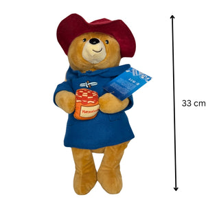 Paddington 33 cm Plush Toys - Classic Bear Stuffed Animal New with Tags