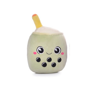 "Dive into sweetness with Bubble Tea Plush Toys! Collect all six vibrant colours