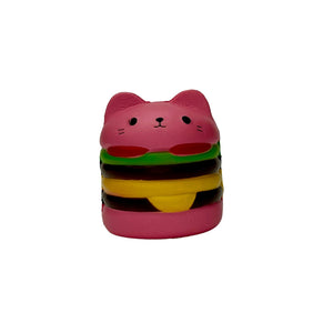 Hamburger Cat Jumbo Slow Rising Bread Squishies Toy