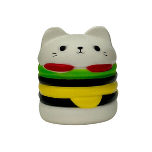 Hamburger Cat Jumbo Slow Rising Bread Squishies Toy