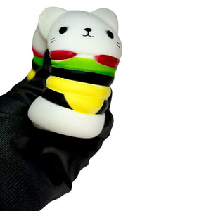 Hamburger Cat Jumbo Slow Rising Bread Squishies Toy