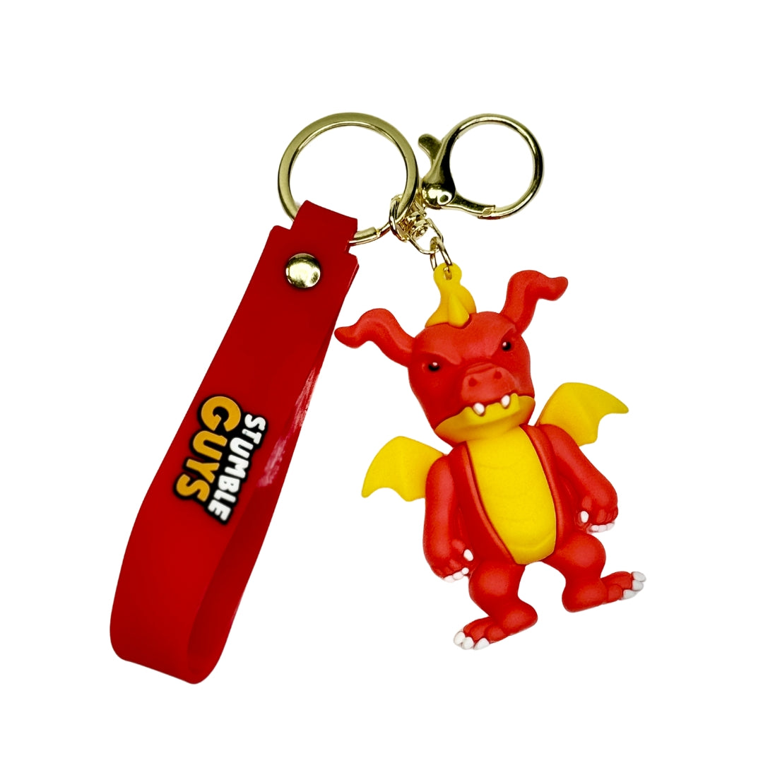 Stumble Guys Keychain Cartoon Keychains Backpack Key