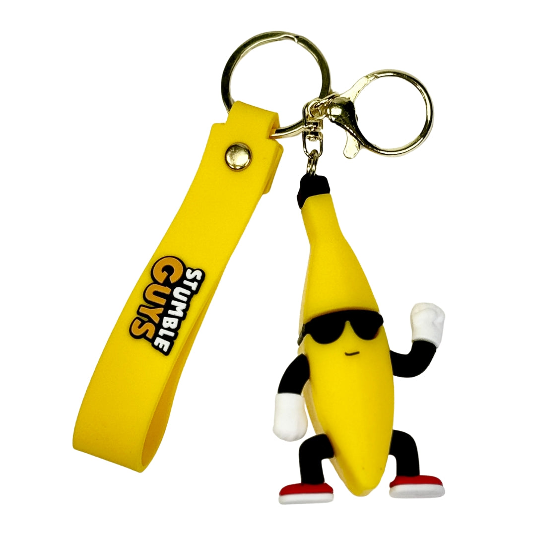 Stumble Guys Keychain Cartoon Keychains Backpack Key