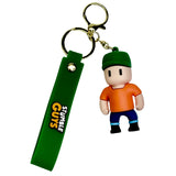 Handmade Stumble Guys Keychain Cartoon Keychains Backpack Key