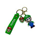 3D Game Character Figure Silicone Charm Keychain