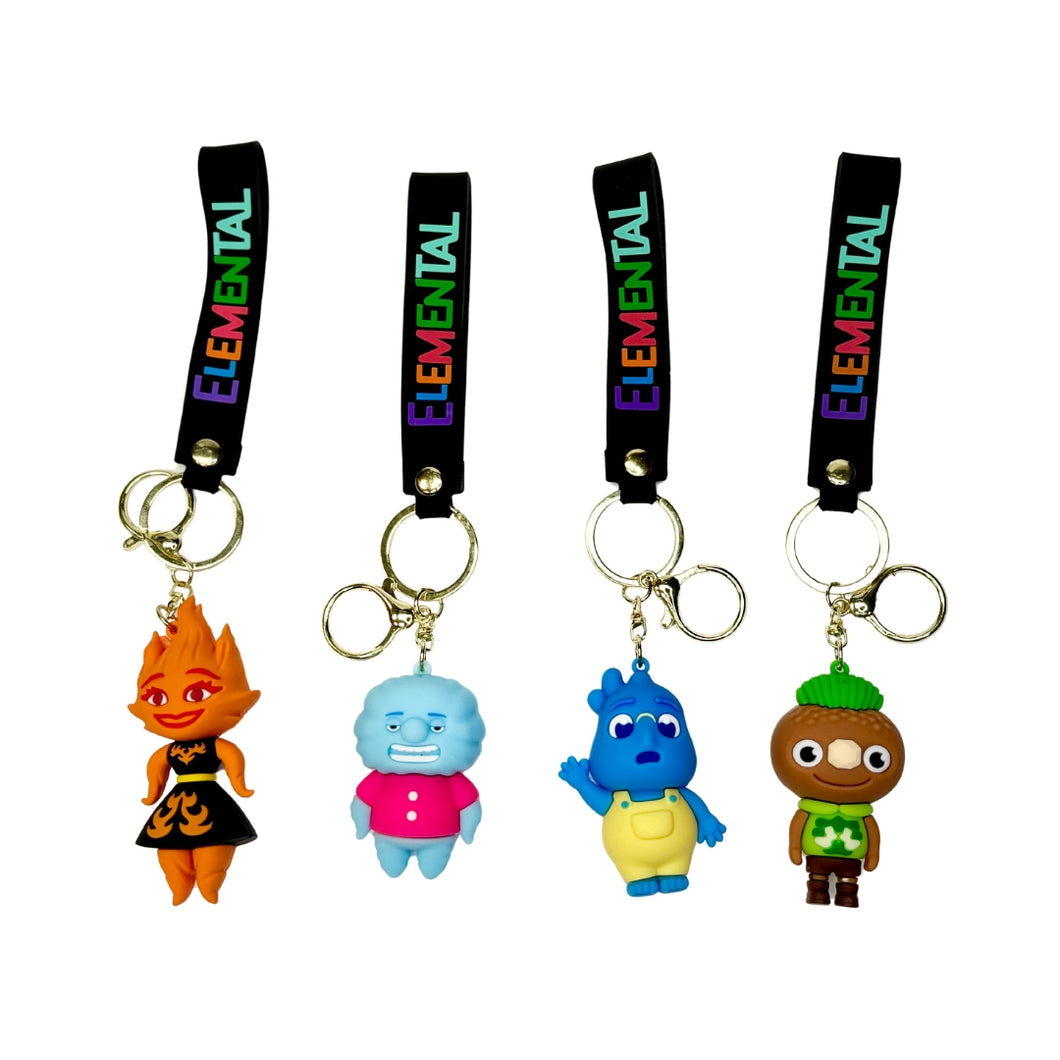 Handmade Element City Keychain Gift Girls & Boys