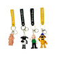 Shaun The Sheep Keychain Keyring Pendant Bag Pom Charm