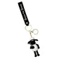 Shaun The Sheep Keychain Keyring Pendant Bag Pom Charm