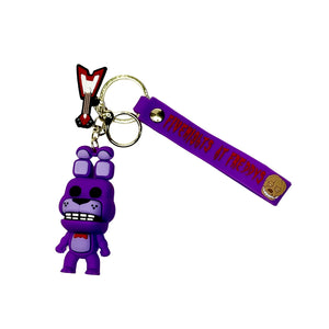 Handmade 3D FNAF Five Nights at Freddies Key Ring Keychain