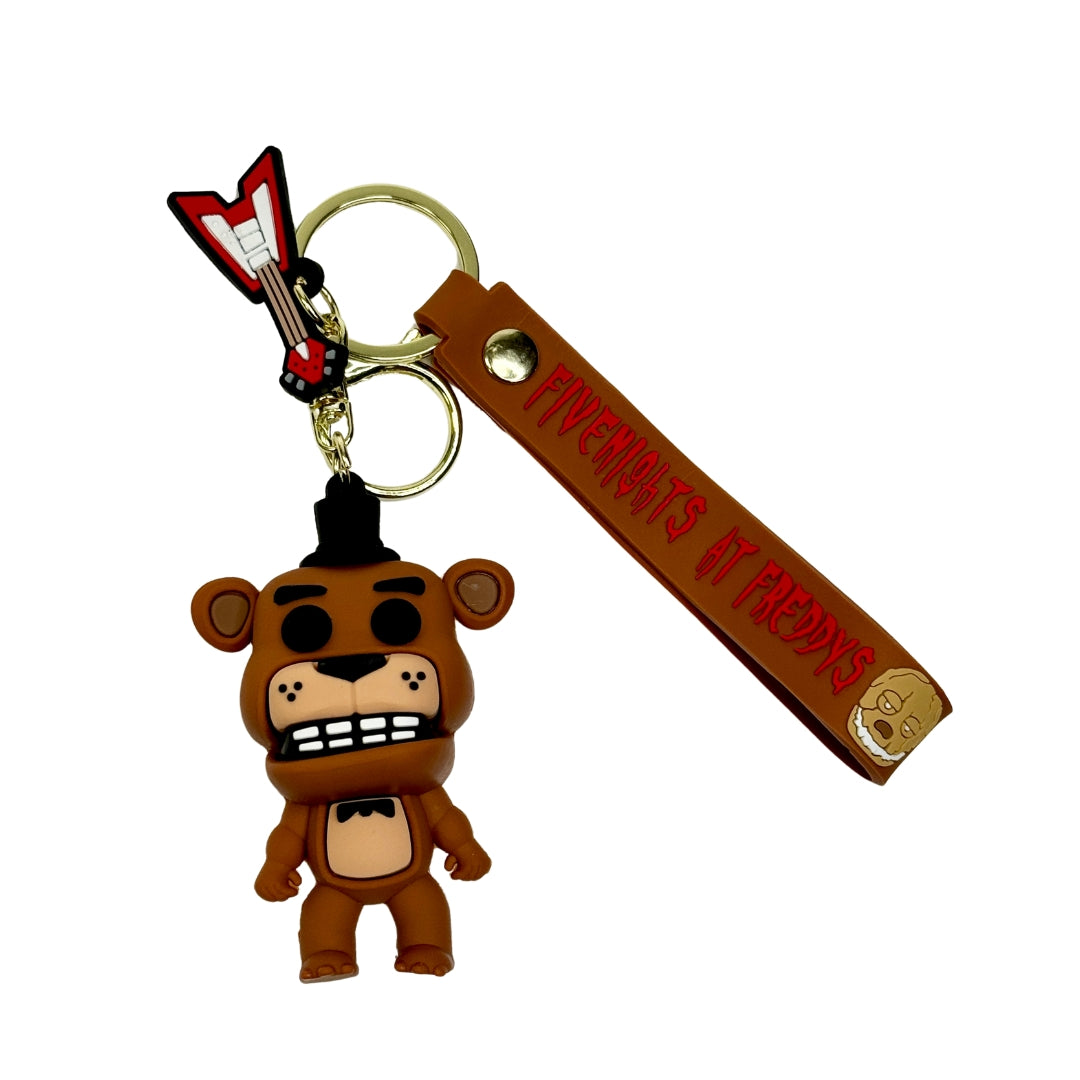 3D FNAF Five Nights at Freddies Key Ring Keychain