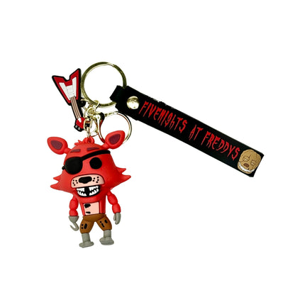 3D FNAF Five Nights at Freddies Key Ring Keychain