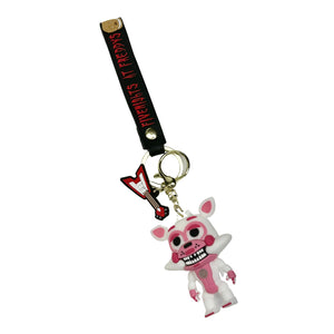 Handmade 3D FNAF Five Nights at Freddies Key Ring Keychain