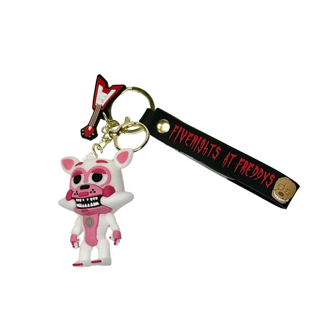 3D FNAF Five Nights at Freddies Key Ring Keychain