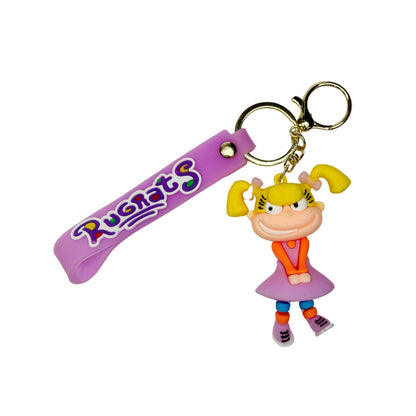 3D Rubber Keychain/Bag Charm/Backpack Clip