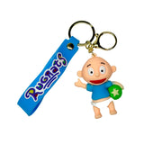 Handmade 3D Rubber Keychain/Bag Charm/Backpack Clip