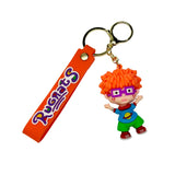 Handmade 3D Rubber Keychain/Bag Charm/Backpack Clip